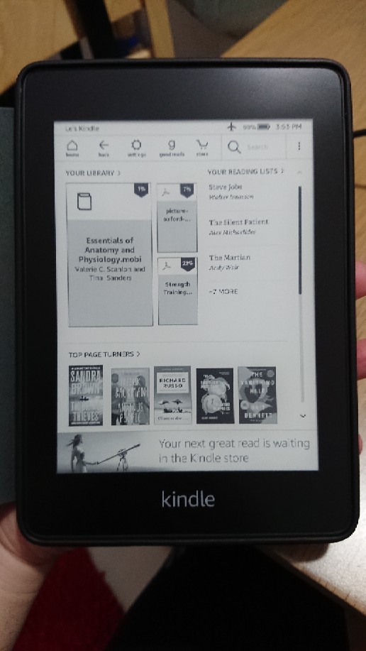 May đọc Sach Kindle Paperwhite Thế Hệ 10 Hỗ Trợ Chống Nước Ipx8 Ten Gọi Khac Kindle Paperwhite 4 Maydocsach Vn Shopee Việt Nam