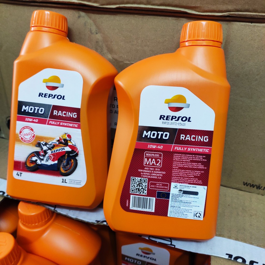 Nhớt Repsol Racing 10W40 ( New 2020)