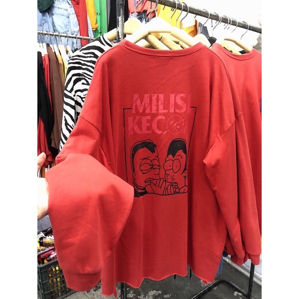 Áo nỉ da cá Form thụng hàng Quảng Châu