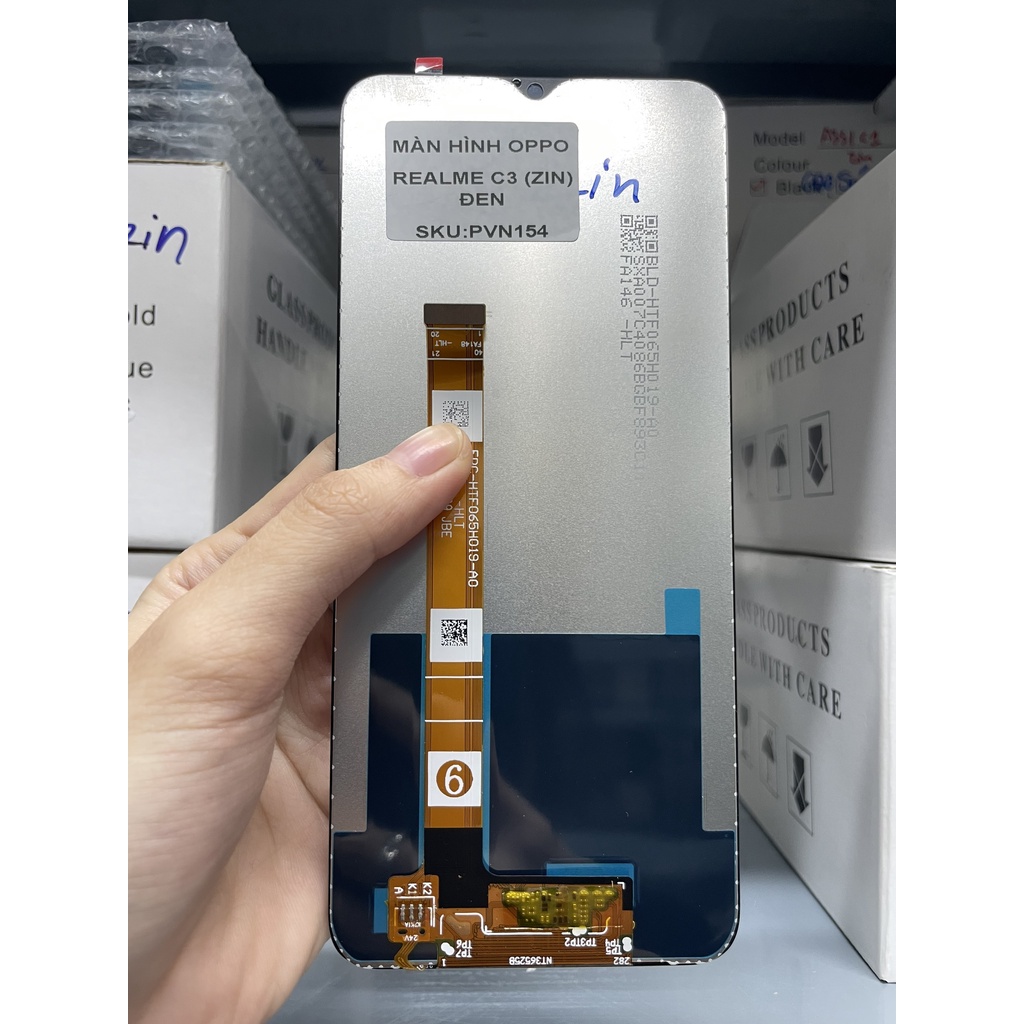 MÀN HÌNH OPPO REALME C3/ C3i/ 5/ 5i/ 5s/ 6i/ A5/ A9/ A31 (2020)/ A11X (ZIN) - ĐEN