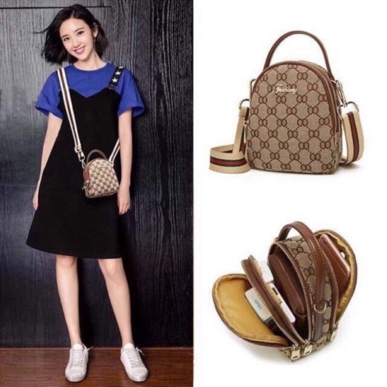 Túi đeo chéo Hàn Quốc dây bản to🍀FREESHIP🍀 Túi xách nữ đeo chéo thời trang