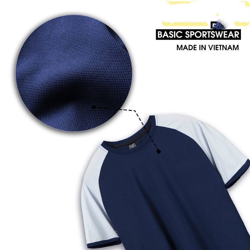 Đồ bộ thể thao nam, quần áo nam mùa hè chất vải Cá Sấu mềm mại