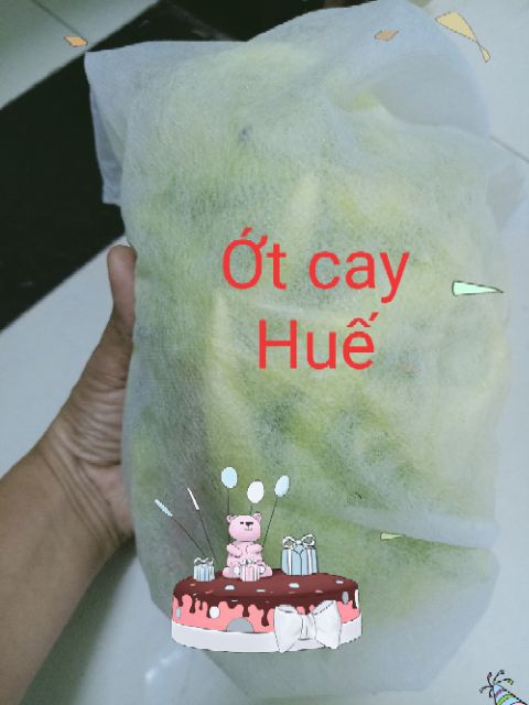 Ớt xanh, ớt trái như hình siêu cay, siêu thơm 1kg