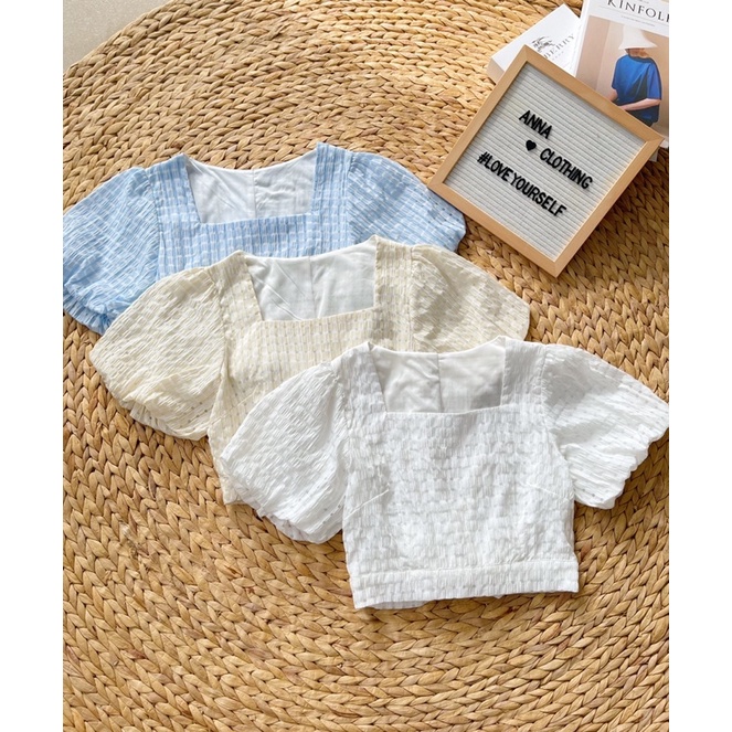 Áo croptop cột nơ lưng