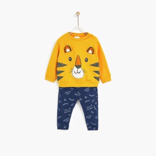 Bộ Hổ Vàng bé trai hàng Zara xuất dư