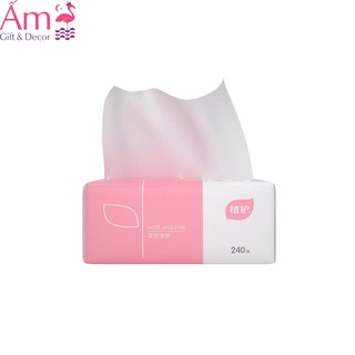 Giấy Ăn 4 Lớp ZHIHU phân phối bởi Ấm Gift Decor Hàng Nội Địa Trung Quốc Chất Cotton Nhẹ Dai Phù Hợp Với Trẻ Em