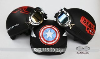 [HÀNG CÔNG TY] COMPO MŨ CAPTAIN AMERICAN + KÍNH PHI CÔNG