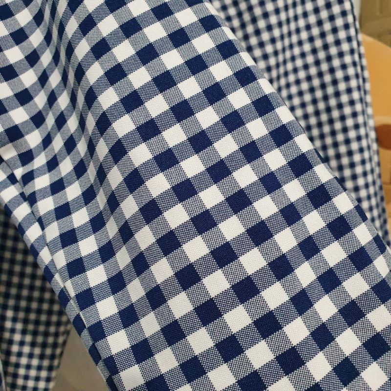 Pyjama dài mặc nhà caro dày mịn