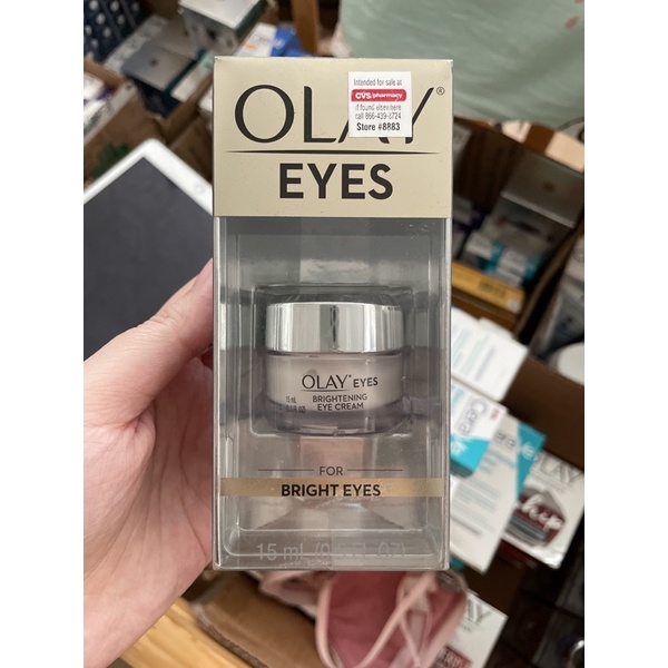 Kem dưỡng mắt Olay Brightening Eye Cream chống quầng thâm 15ml
