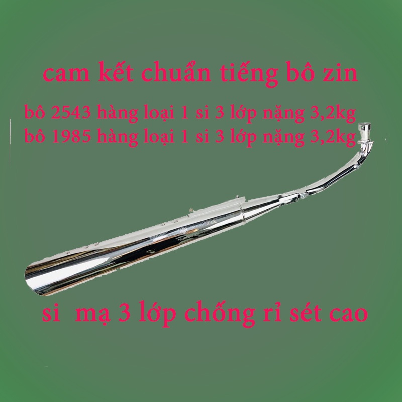 Bô 2543, bô 1985  gắn xe dream thái , dream việt các loại