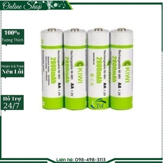 Combo 10 vỉ pin sạc kiwi 2800mah.
