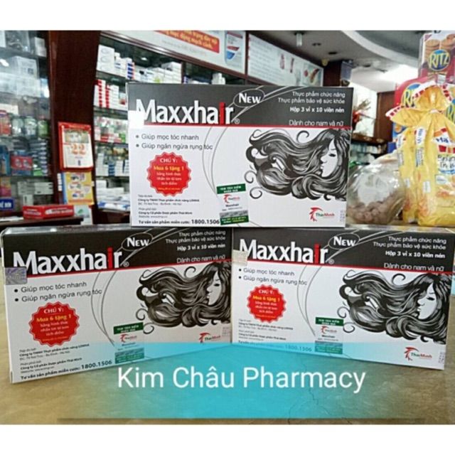 THUỐC MỌC TÓC MAXXHAIR NEW