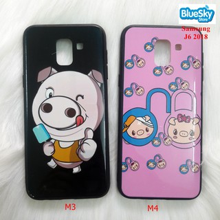 Ốp lưng Samsung J6 2018 hình heo con