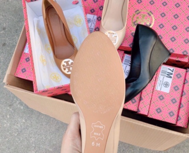 ❤️Mẫu giày Wedge Court của Torry Burch