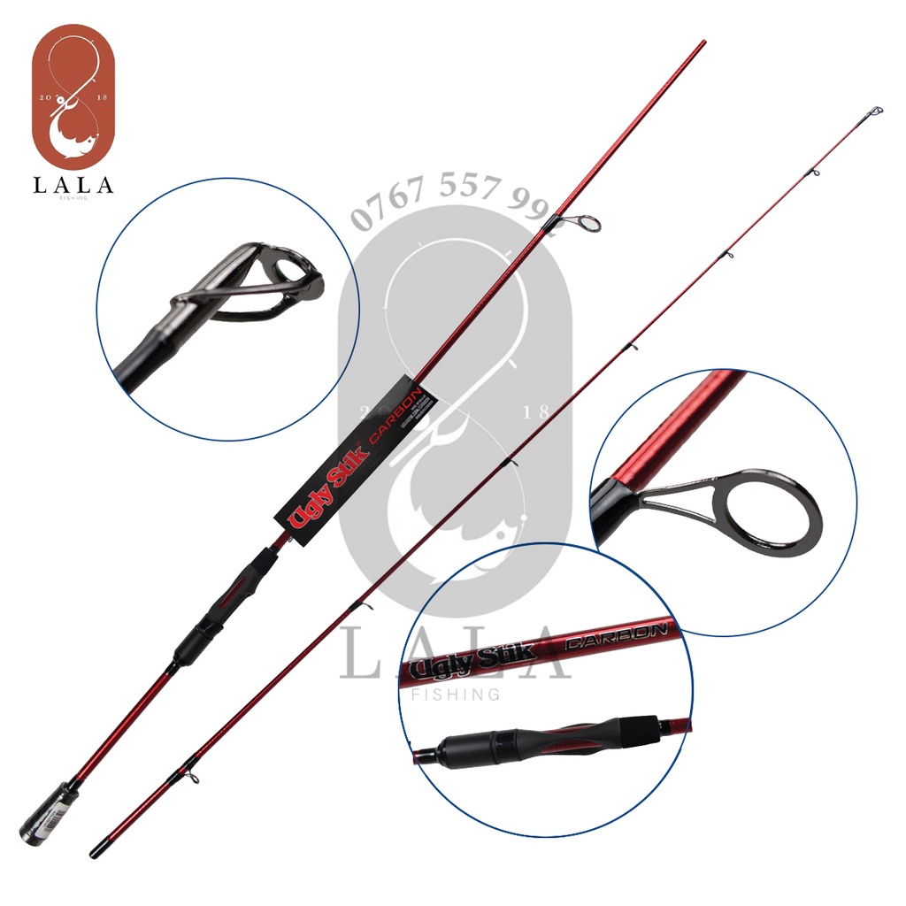 Cần câu đứng Ugly Stik Carbon 2m1 USCBSP702M