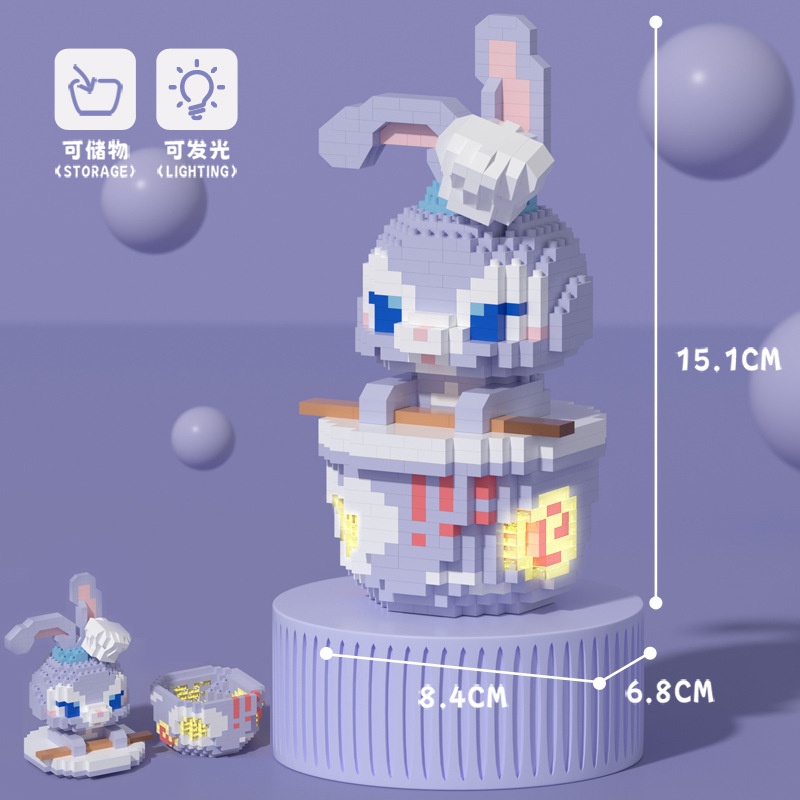 Bộ Đồ Chơi Lắp Ráp Xe Mô Tô Hoạt Hình M1-M12