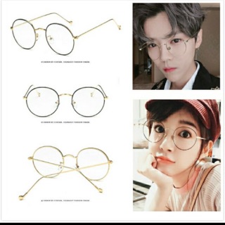 Kính ngố tròn gọng sắt bé đeo cả ngày sẽ không bị đau tai