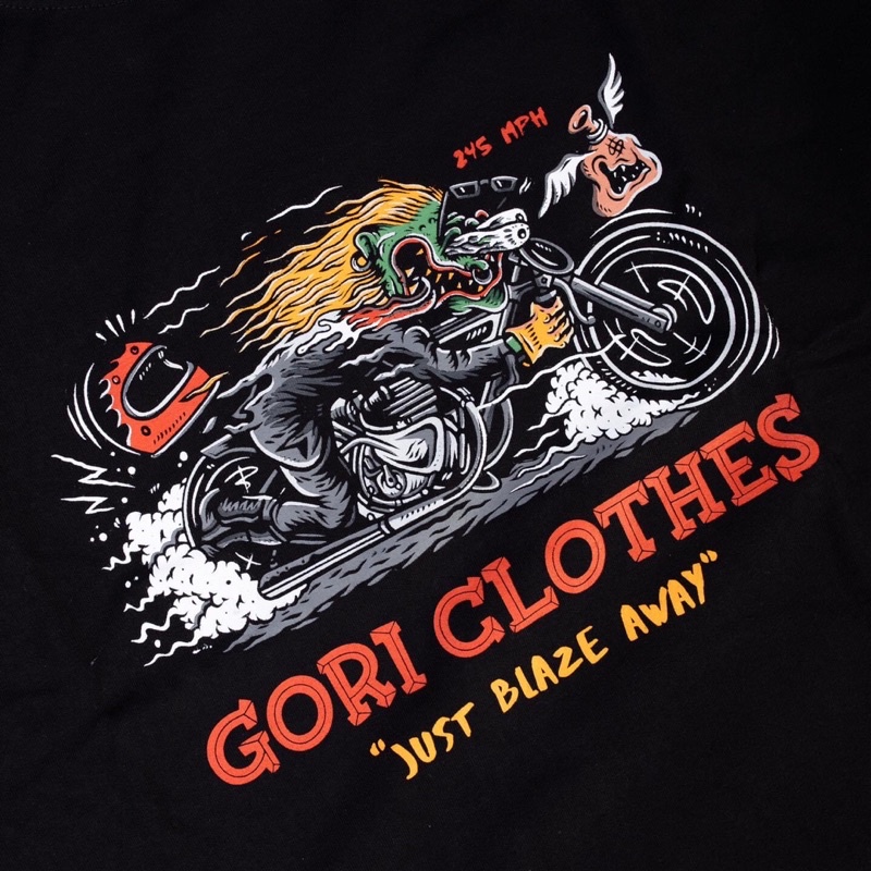 Áo Thun Gori Just blaze way Local Brand