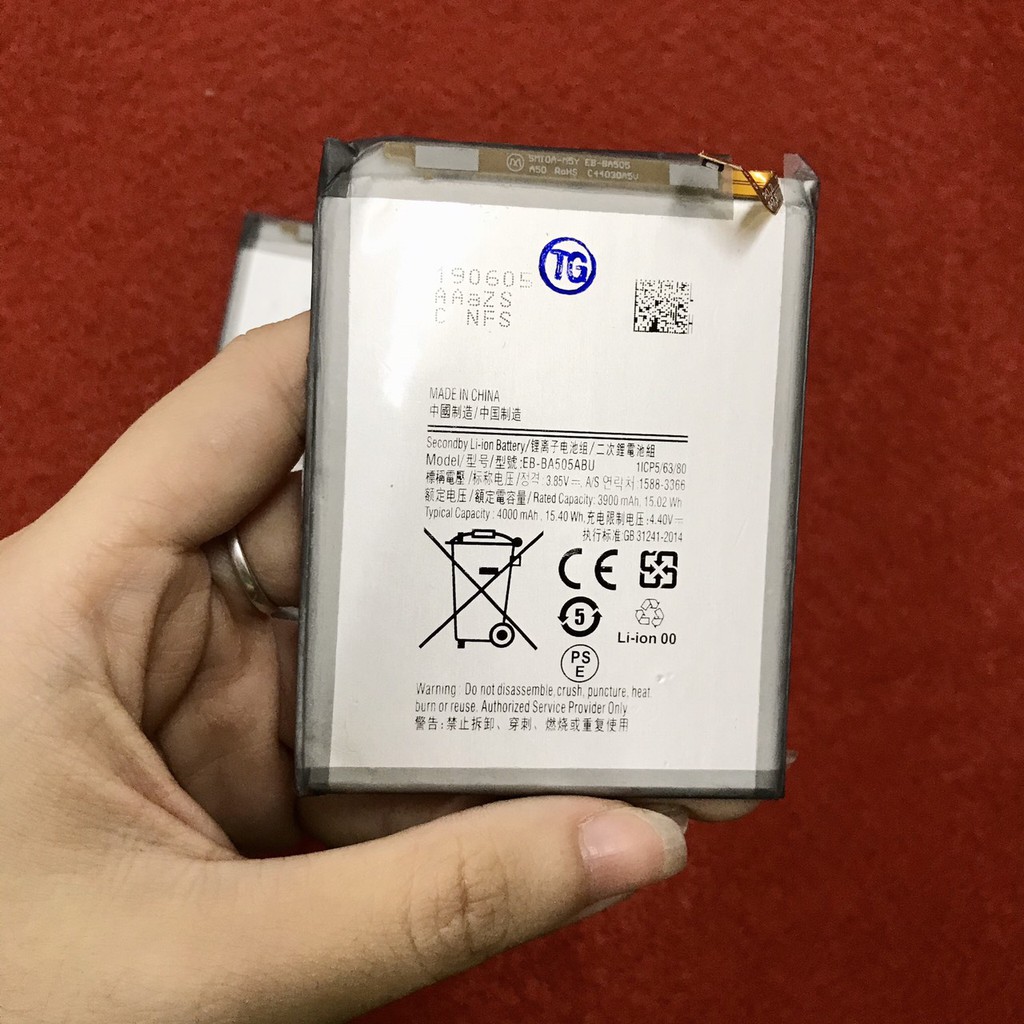 Pin Samsung A20 / A205 / A30 / A305 / A50 / A505 zin BH 6 tháng