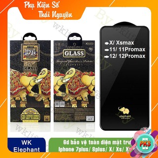Kính Cường Lực Con Voi WK Elephant Cho IPhone X/Xsmax/11Promax/12Pro/12Promax