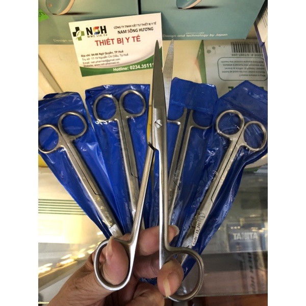 ❤️ Kéo y tế thẳng 2 đầu nhọn kéo y tế kéo cắt thuốc thẳng hai đầu nhọn 10cm 12cm 14cm 16cm 18cm 20cm