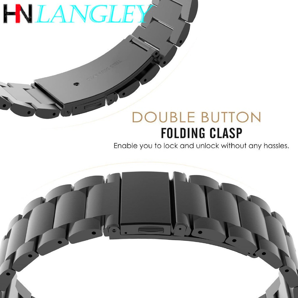 Vòng Đeo Tay Tháo Gỡ Nhanh Bằng Thép Không Gỉ 14mm / 16mm / 18mm / 19mm / 20mm / 22mm / 24mm