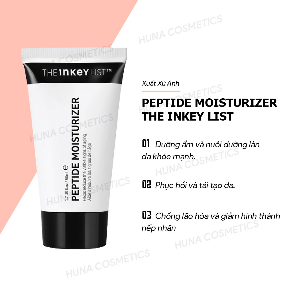 [BILL SEPHORA] KEM DƯỠNG ẨM THE INKEY PEPTIDE MOISTURIZER 50ML