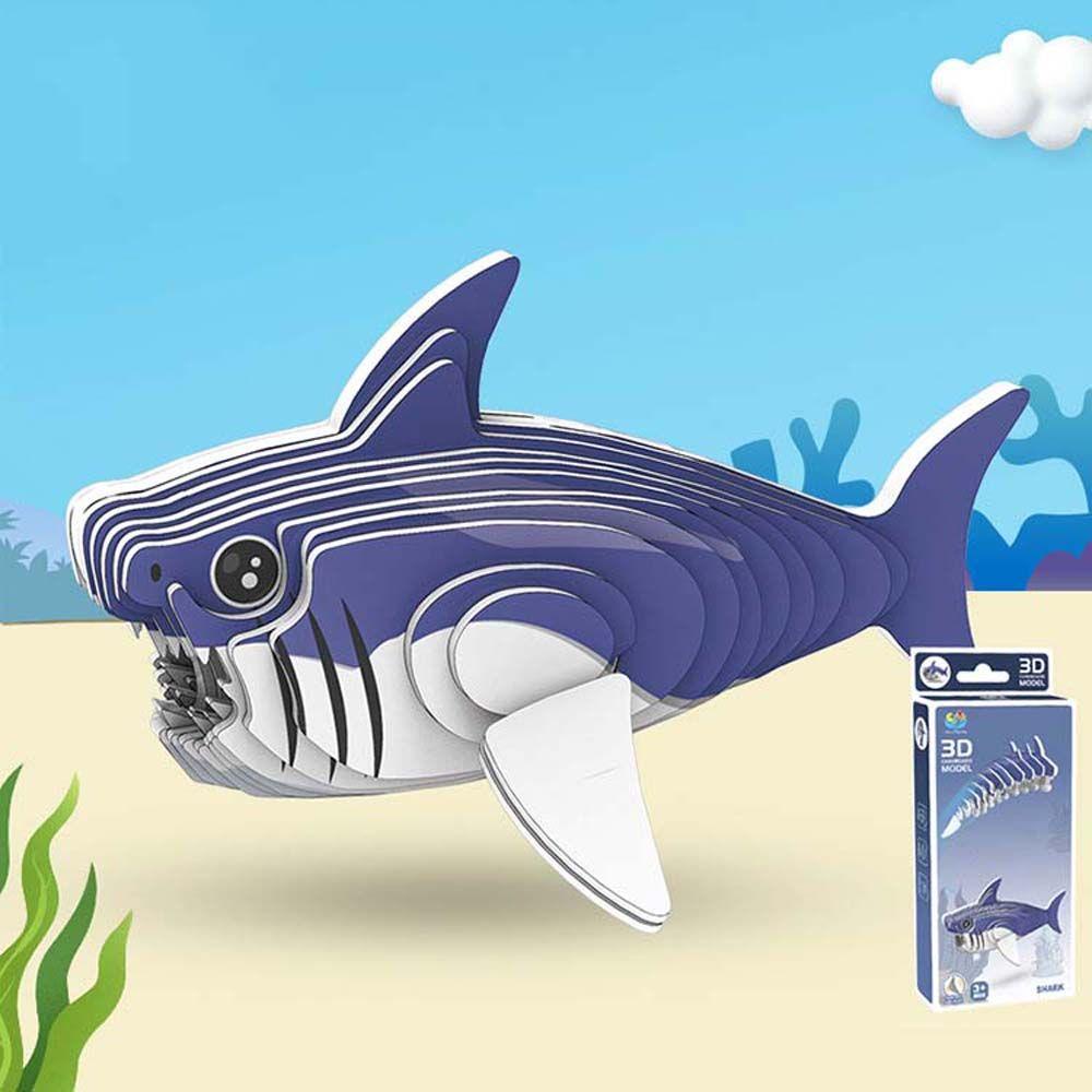 Đồ Chơi Xếp Hình Cá 3D Bằng Giấy Độc Đáo Giáo Dục Sớm Cho Trẻ Em