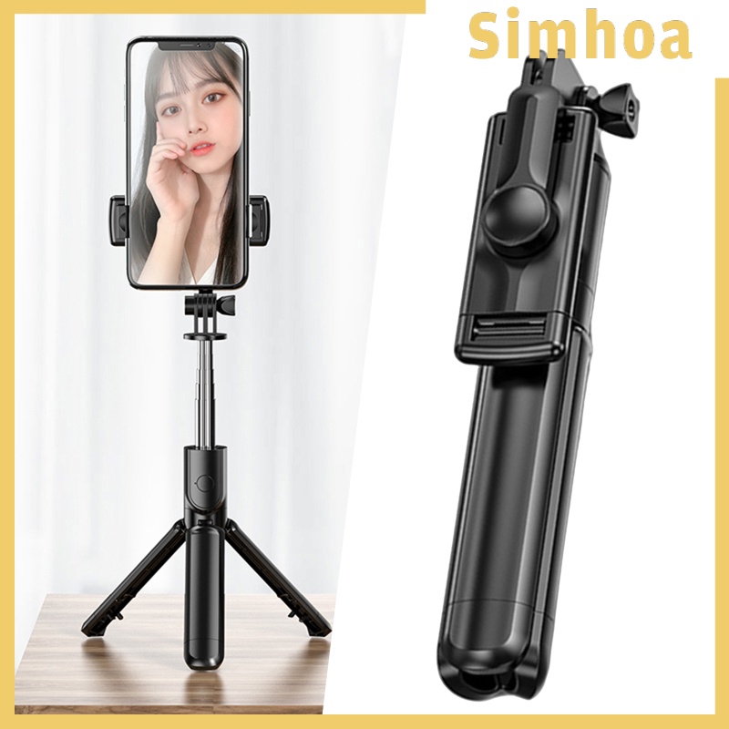 [SIMHOA] Selfie Stick Tripod, BlueTooth Remote Control For Phone