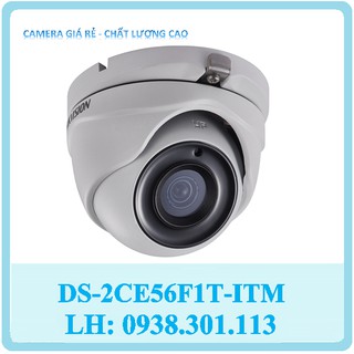 Camera hd-tvi dome hồng ngoại 3.0 megapixel hikvision ds-2ce56f1t-itm
