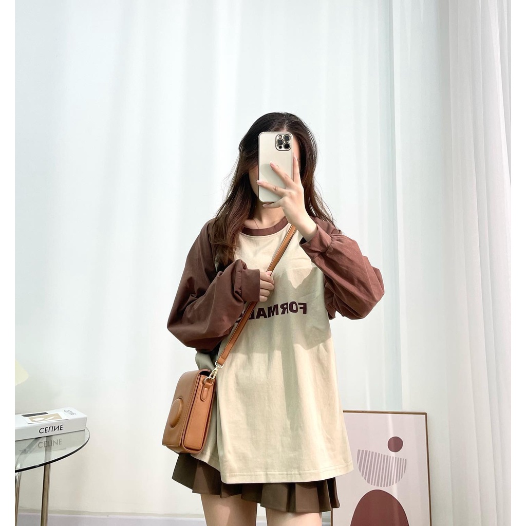 Áo thun dài tay Raglan Anti thời trang Miho house