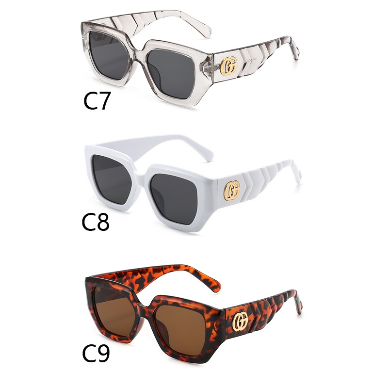 Kính Mát Gọng Vuông Phong Cách Âu Mỹ Thời Trang Cho Nam Nữ