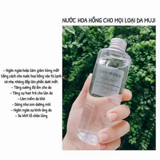 Nước hoa hồng mujji - Nhật Bản