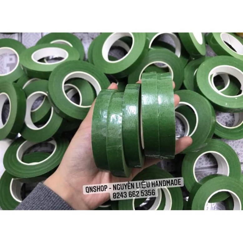 ⚡️[KHO Sỉ - RẺ VÔ ĐỊCH] Cuộn keo sáp cuốn cành, cành hoa thép, giấy báo gói hoa...
