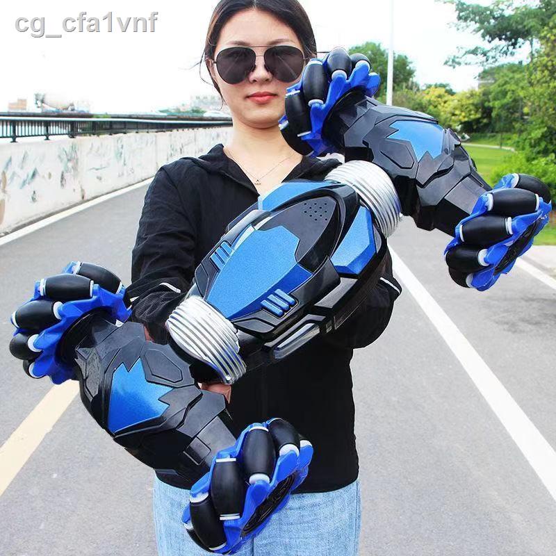 GubeiCảm biến cử chỉ bốn bánh lái xe địa hình lớn đóng thế xoắn xe điện leo núi trẻ em cậu bé đồ chơi ô tô điều khiển t