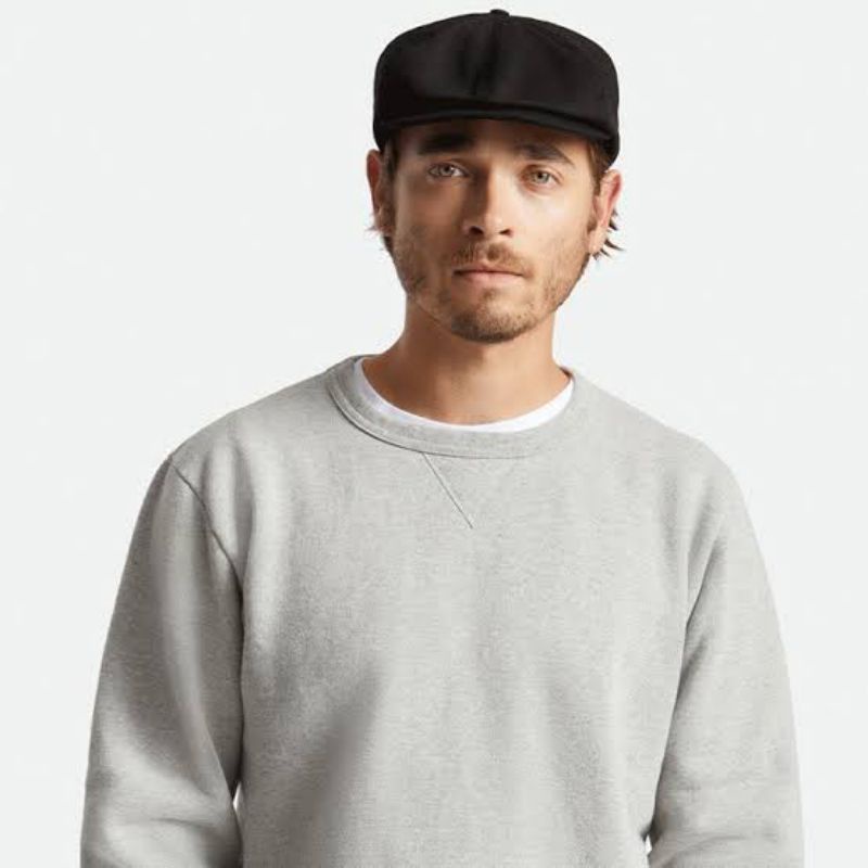 Mũ Lưỡi Trai Newsboy Màu Đen Thời Trang Cho Nam Nữ / Nữ / Newsboy Cap / TB16 Capmafia Mũ / Mũ Đỉnh Cao Cho Thú Cưng