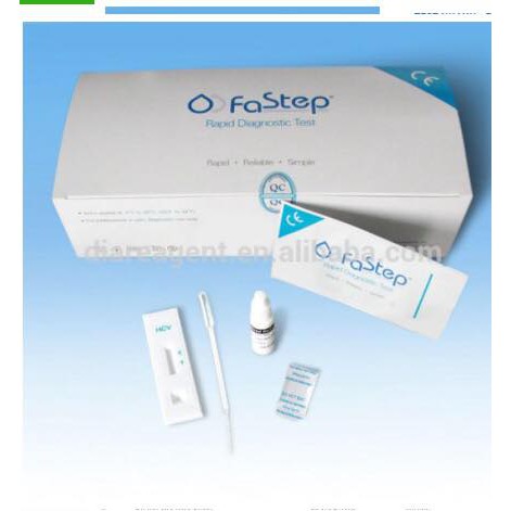 Bộ 3 que test nhanh HIV tại nhà FASTEP HIV 1/2 1 kit chính xác 99,95%