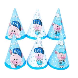 Sét 6 nón sinh nhật theo chủ đề