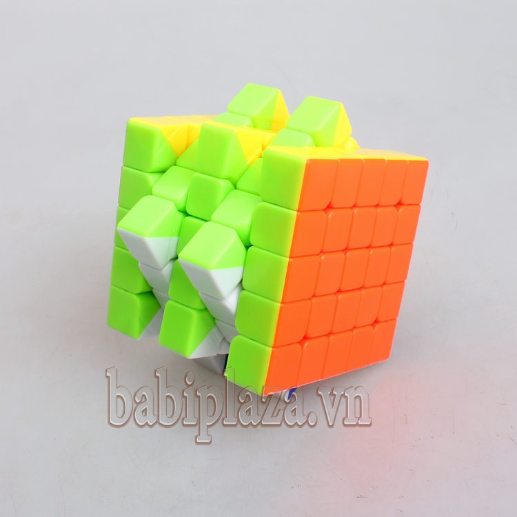 Rubik 5x5 Ju Xing Toys Loại Cao Cấp Không Viền, Rubik Dạ Quang Tốc Độ, Trơn Mượt, Bẻ Góc Cực Tốt