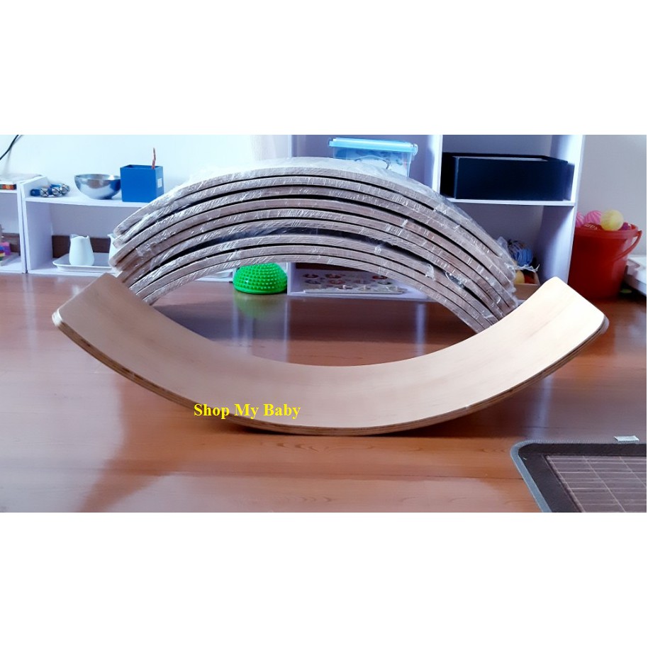 Ván thăng bằng montessori, ván bập bênh joy rocker board