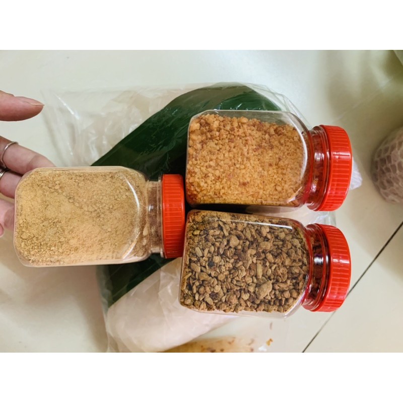 Combo 3 hủ muối Tây Ninh dùng thử 3 loại - mỗi hủ 100g