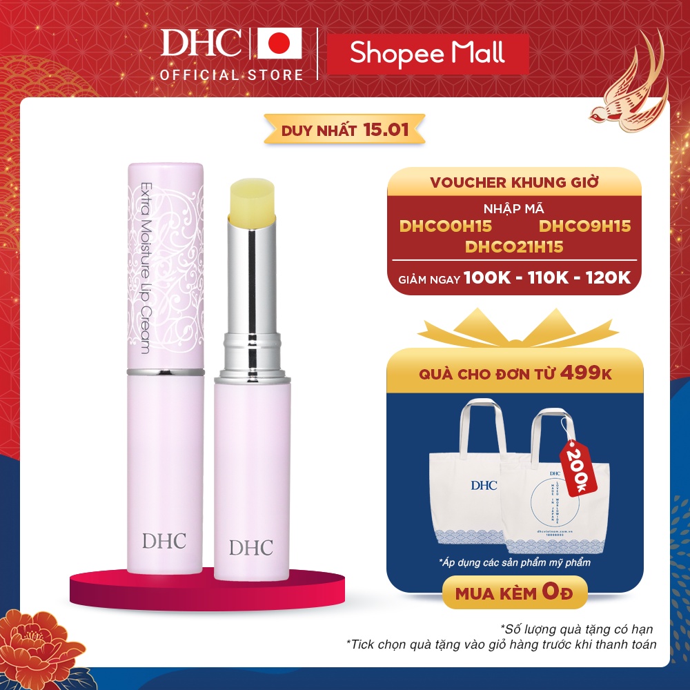 Son dưỡng cao cấp DHC Extra Moisture Lip Cream 1,5g