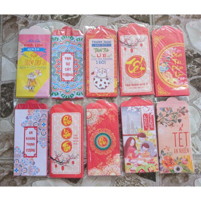 1 kg bọc ni lông bóng kiếng dán miệng có keo dùng làm bao đựng hàng hóa như quần áo hay túi lì xì