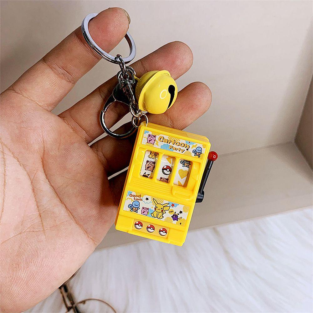Aaron1 Móc Khóa Điện Thoại Mini Hình Melody Kuromi Kitty Pikachu Dễ Thương Cho Nữ|Móc Khóa Gắn Chuông Dễ Thương Cho Bé Gái
