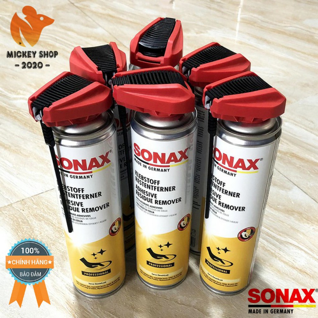 Dung dịch tẩy keo, băng dính và bụi sơn SONAX 400ml - 477300