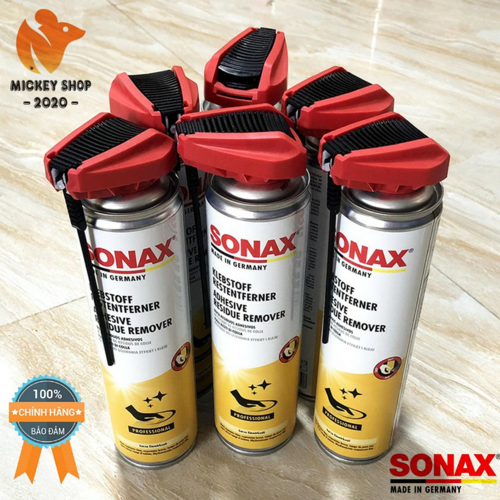 [ CAO CẤP ] Dung dịch tẩy keo, băng dính và bụi sơn SONAX 400ml - 477300