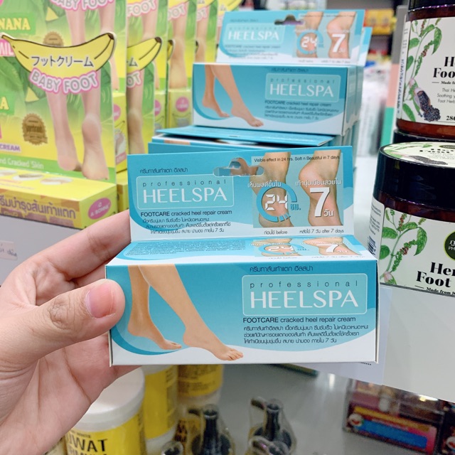 Trị nứt gót chân Heelspa