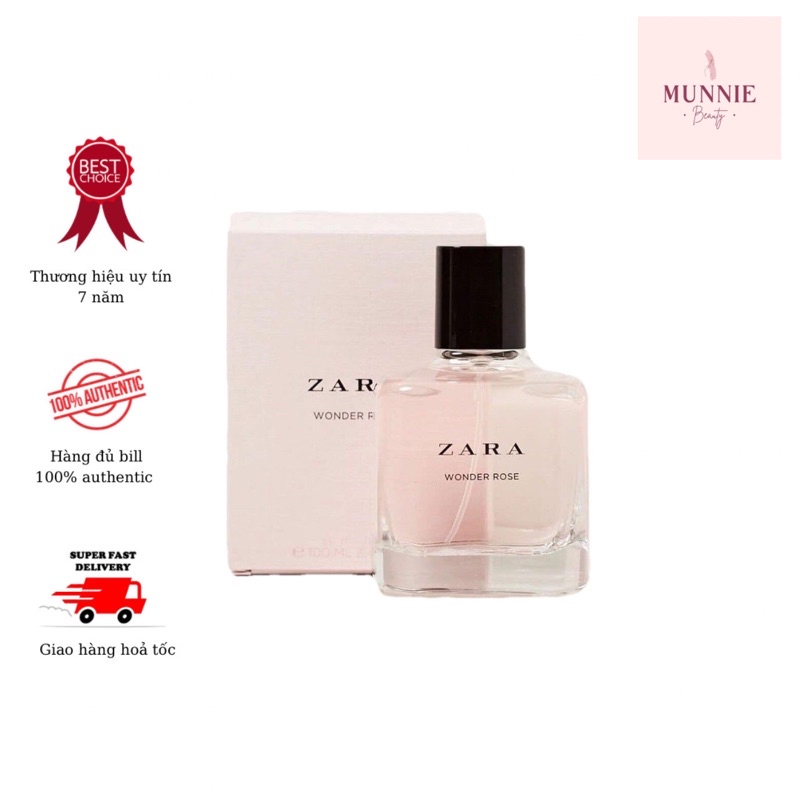 Nước hoa Zara Eau de Toiette, Eau de Cologne, Eau de Perfume