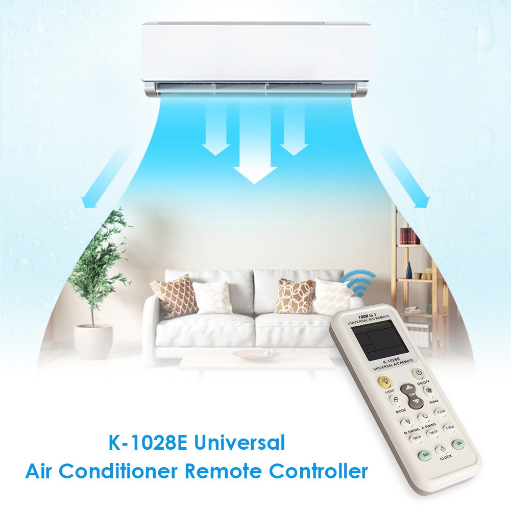 Remote Máy Lạnh Đa Năng K-1028e Điều Khiển Được Mọi Máy Điều Hòa