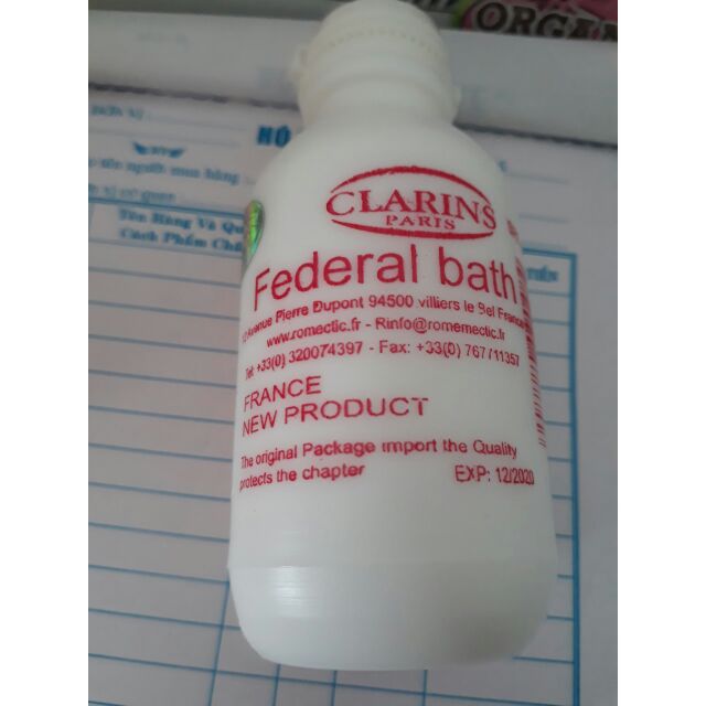 Combo 2 Sửa non cô đặc ủ trắng da Clarins | BigBuy360 - bigbuy360.vn